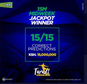 betika jackpot correctly predicted